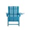 Flash Furniture Blue Adirondack Rocking Chair with Cupholder LE-HMP-1045-31-BL-GG - alternate 8
